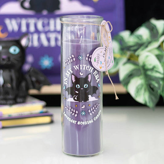 Something Different Wholesale Of Whiskers and Wings Bat Cat Lavender Tube Candle