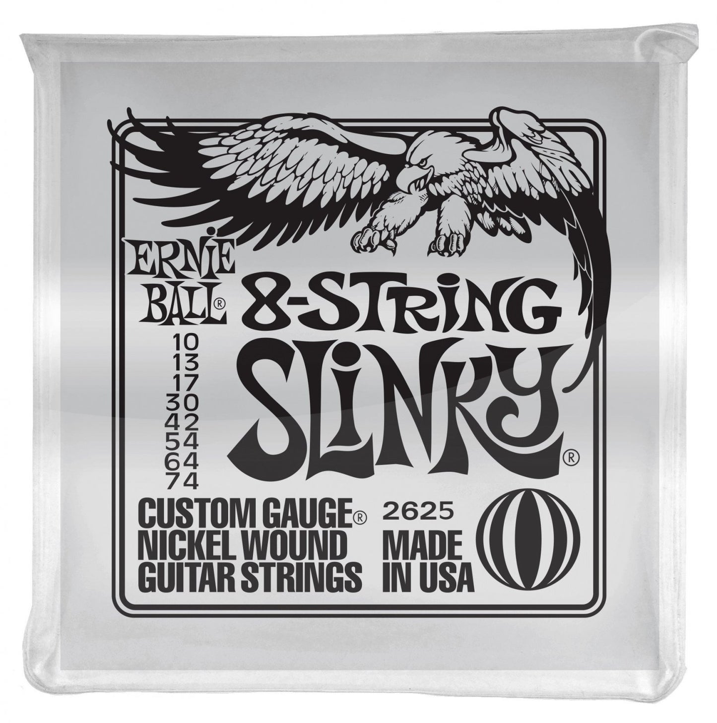 ERNIEBALL 8 STRING SLINKY 10-74