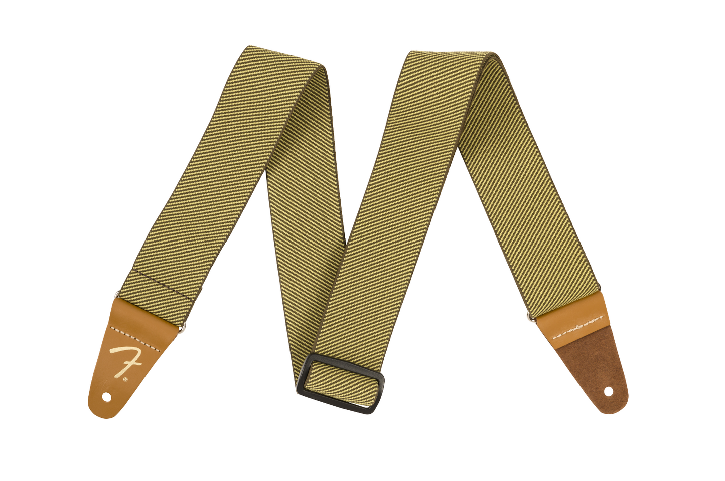 Fender WeighLess 2" Tweed Strap Yellow