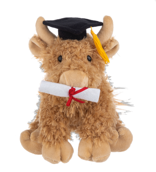 Ganz : Graduation Hennie Highland Cow