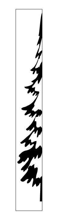 Muddaritaville Studio - Half Tree Stencil