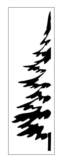 Muddaritaville Studio - Half Tree Stencil