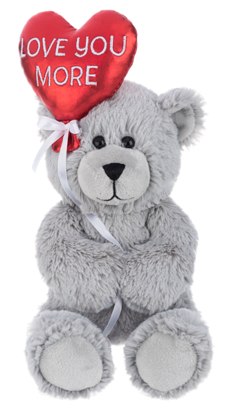 Love You More Plush Bear