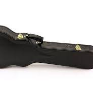 Yorkville archtop les paul electric guitar case black deluxe