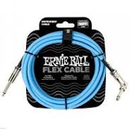 ERNIE BALL FLEX CABLE 10FT BLUE
