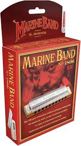 Hohner marine band 1896 harmonica key of F