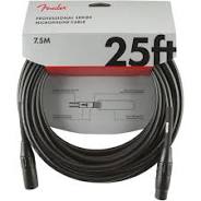 FENDER PRO SERIES 25' MIC CABLE XLR-XLR