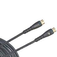 D'ADDARIO CUSTOM SERIES 10FT MIDI CABLE