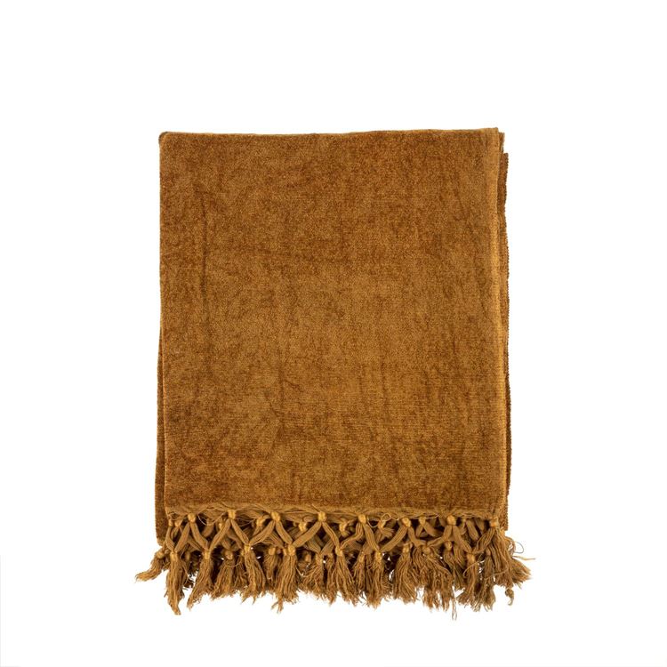 Indaba - Ultra Soft Chenille Throw - Rust
