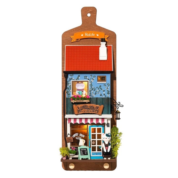 Rolife ~ DIY Miniature Wall Hanging Aroma Toast Lab