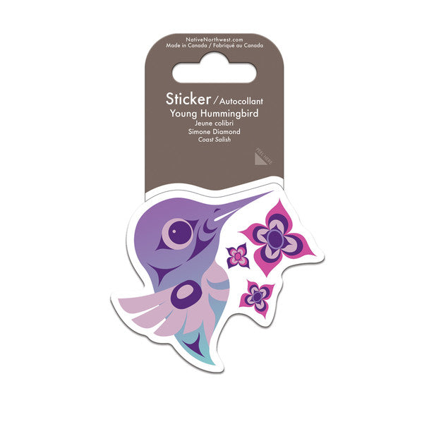 Young Hummingbird Sticker