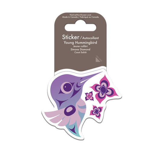 Young Hummingbird Sticker