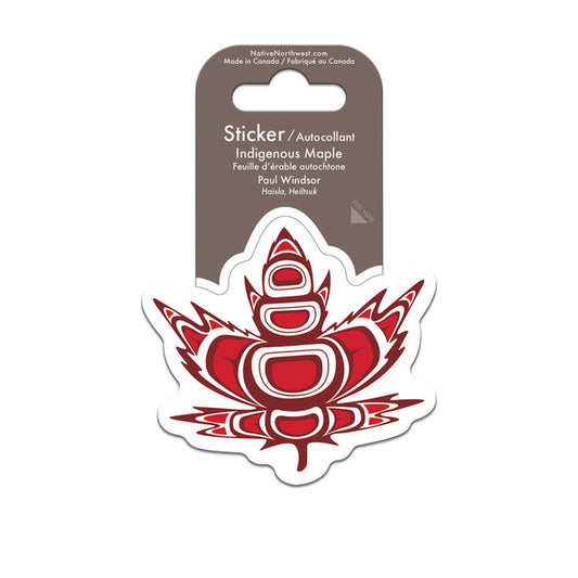 Sticker Indigenous Maple