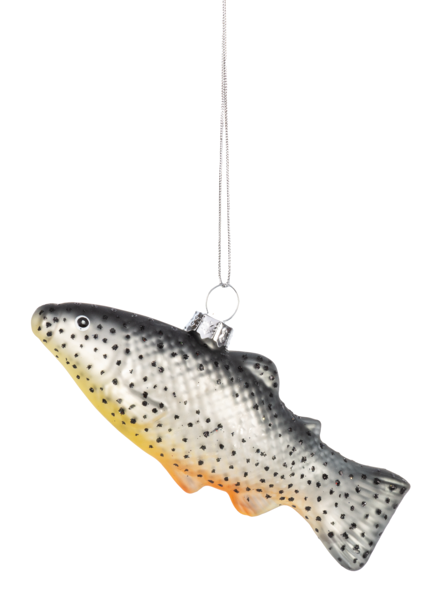 Glass Fish Ornament