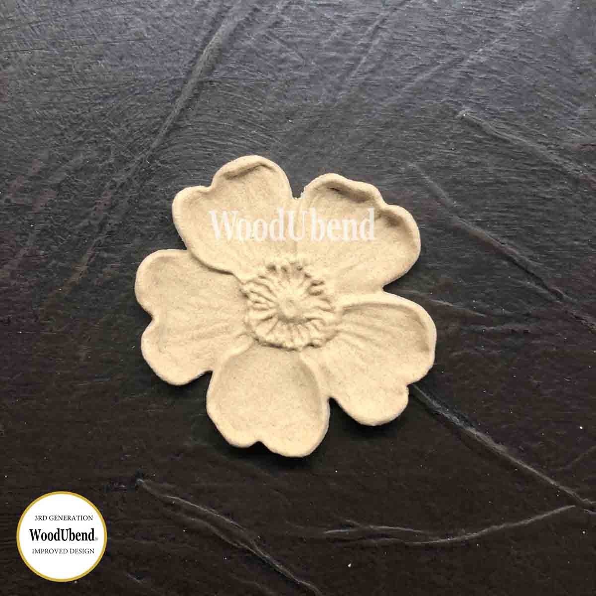 Woodubend Pack of Five Flowers