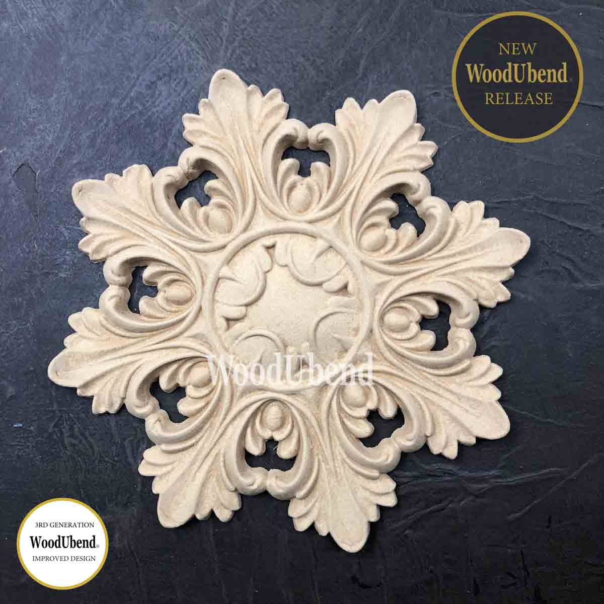woodubend Pack of 2 Decorative Centrepieces