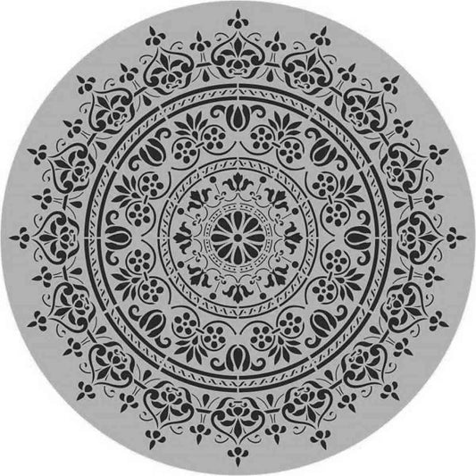 Posh Chalk Stencil WoodUMandala 30 cmx30cm