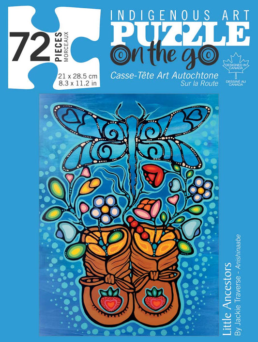 72 Piece Indigenous Art Puzzle - Sorted Varity