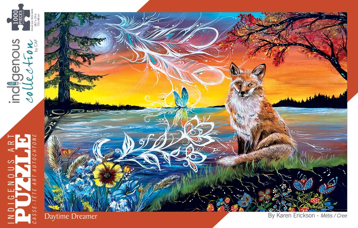 Indigenous Art Puzzle 1000 Pieces - Daytime Dreamer