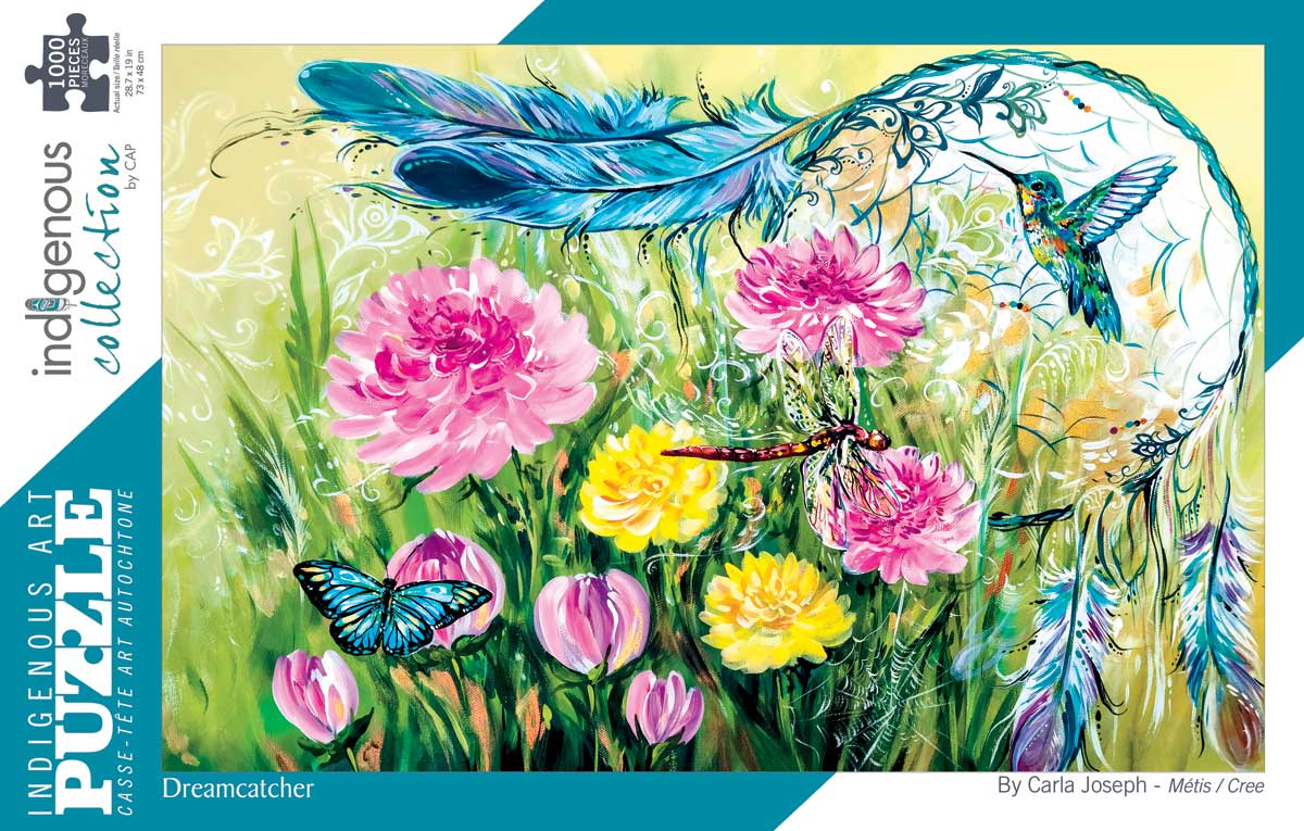 Indigenous Art Puzzle 1000 Pieces - Dreamcatcher
