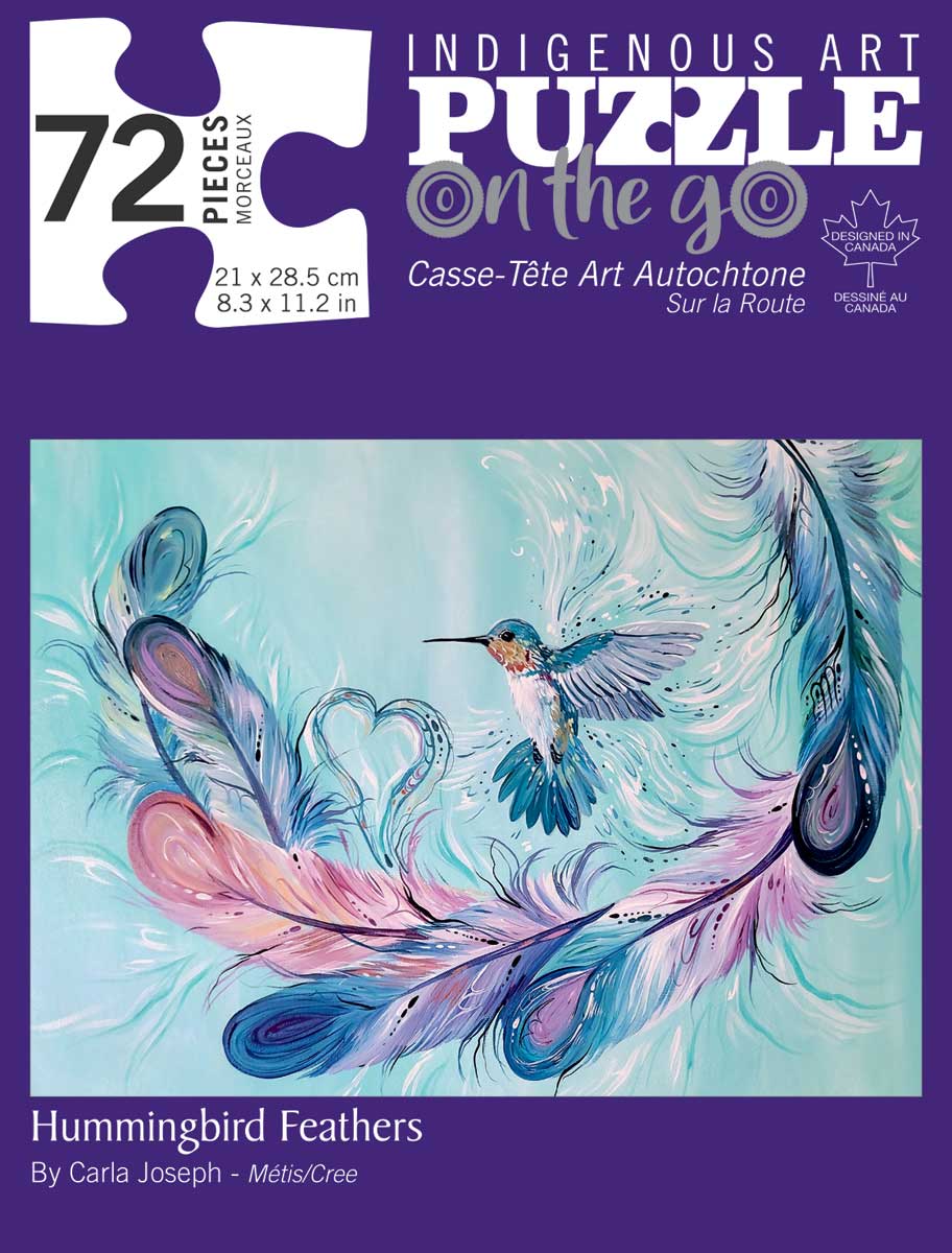 72 Piece Indigenous Art Puzzle - Sorted Varity