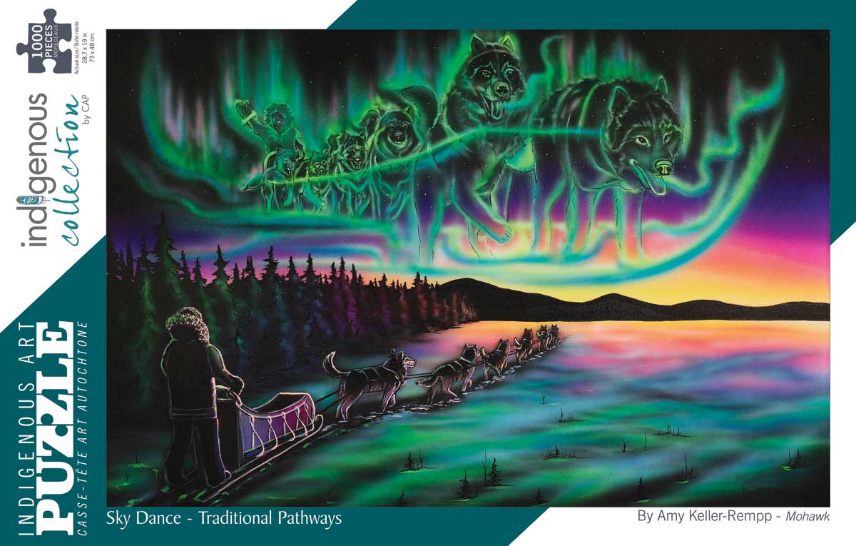 Indigenous Puzzle Sky Dance