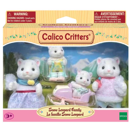 Calico Critters - Snow Leopard Family