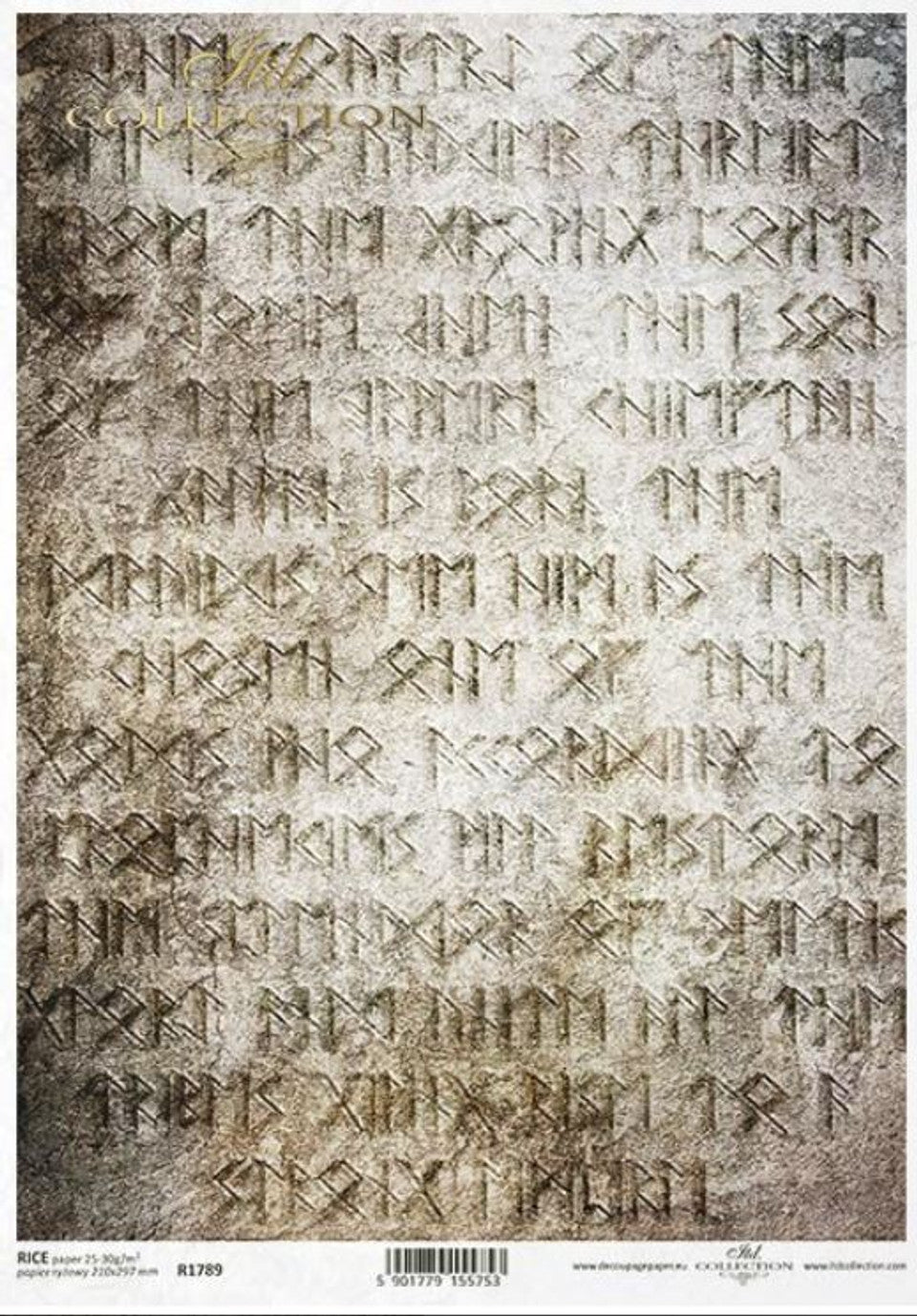 ITD Collection Rune Script A4