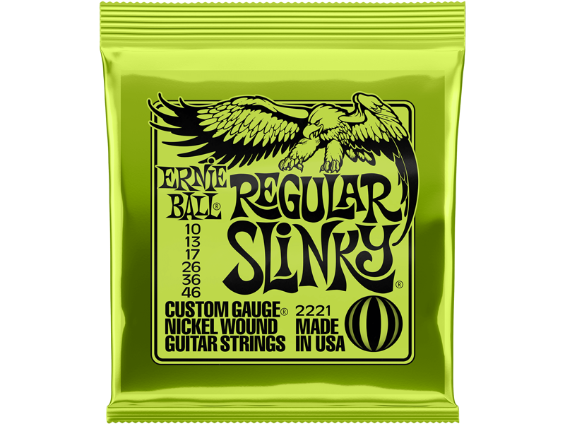ERNIE BALL REG SLINKY GUITAR STRINGS