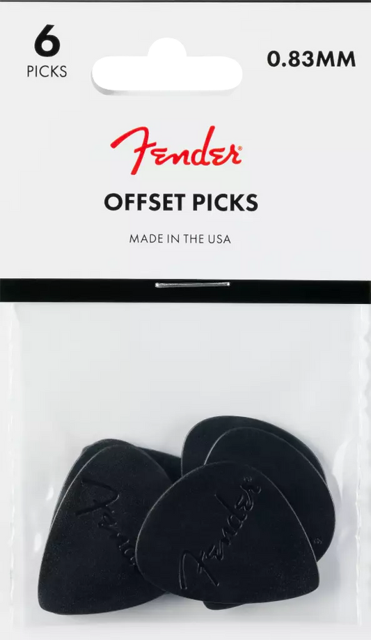 FENDER OFFSET BLACK PIKS .83MM X6