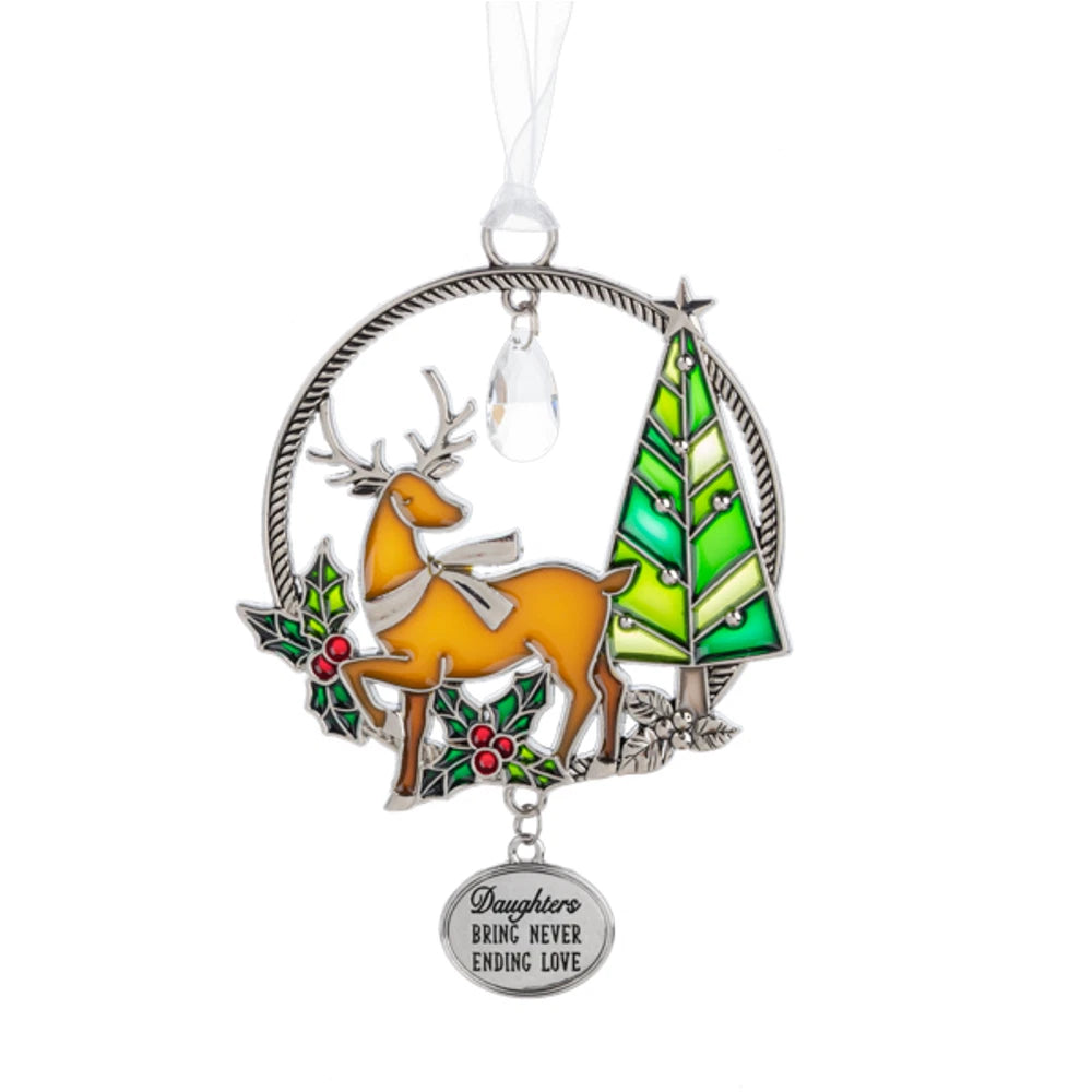 Daughters Bring Neverending Ornament