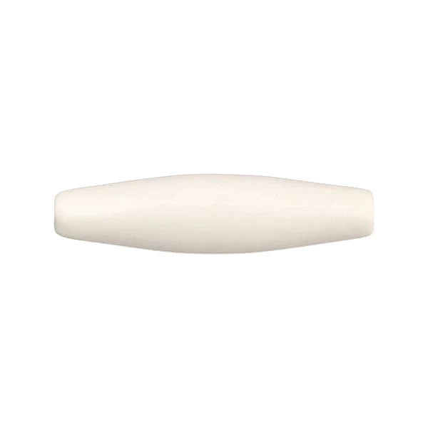 HAIRBONEPIPES OVAL IVORY 1.5" Worked on Bone