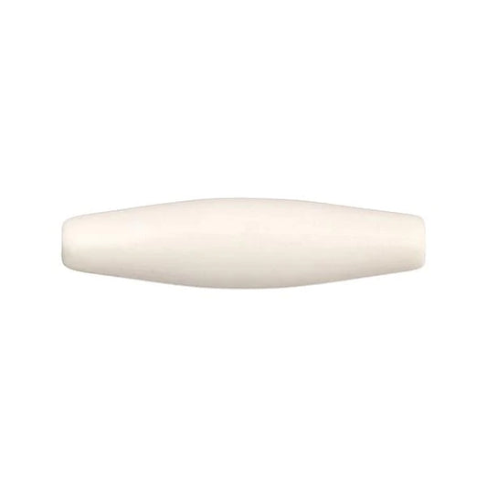HAIRBONEPIPES OVAL IVORY 1.5" Worked on Bone