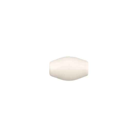 HAIRBONEPIPES OVAL IVORY 0.5" Worked on Bone