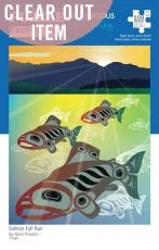 Indeginous Puzzle Salmon Fall Run 500pc