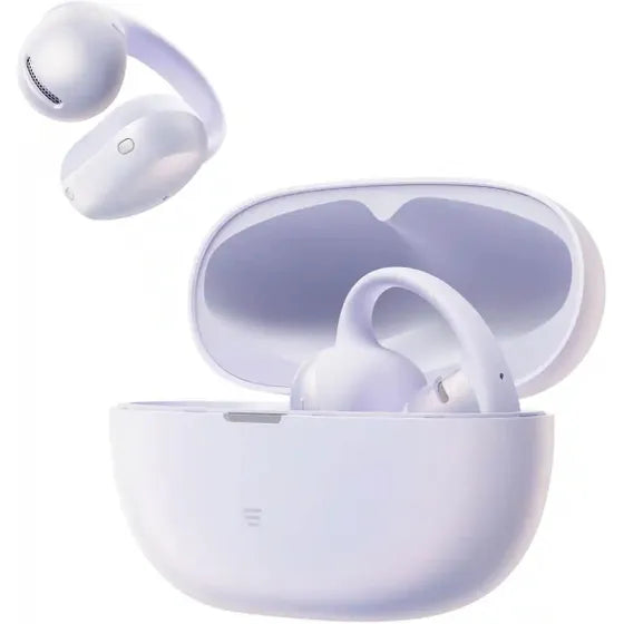 Shokz OpenDots Air Open-Ear Clip-On True Wireless Bluetooth Earbuds Daybreak Purple (EA1)
