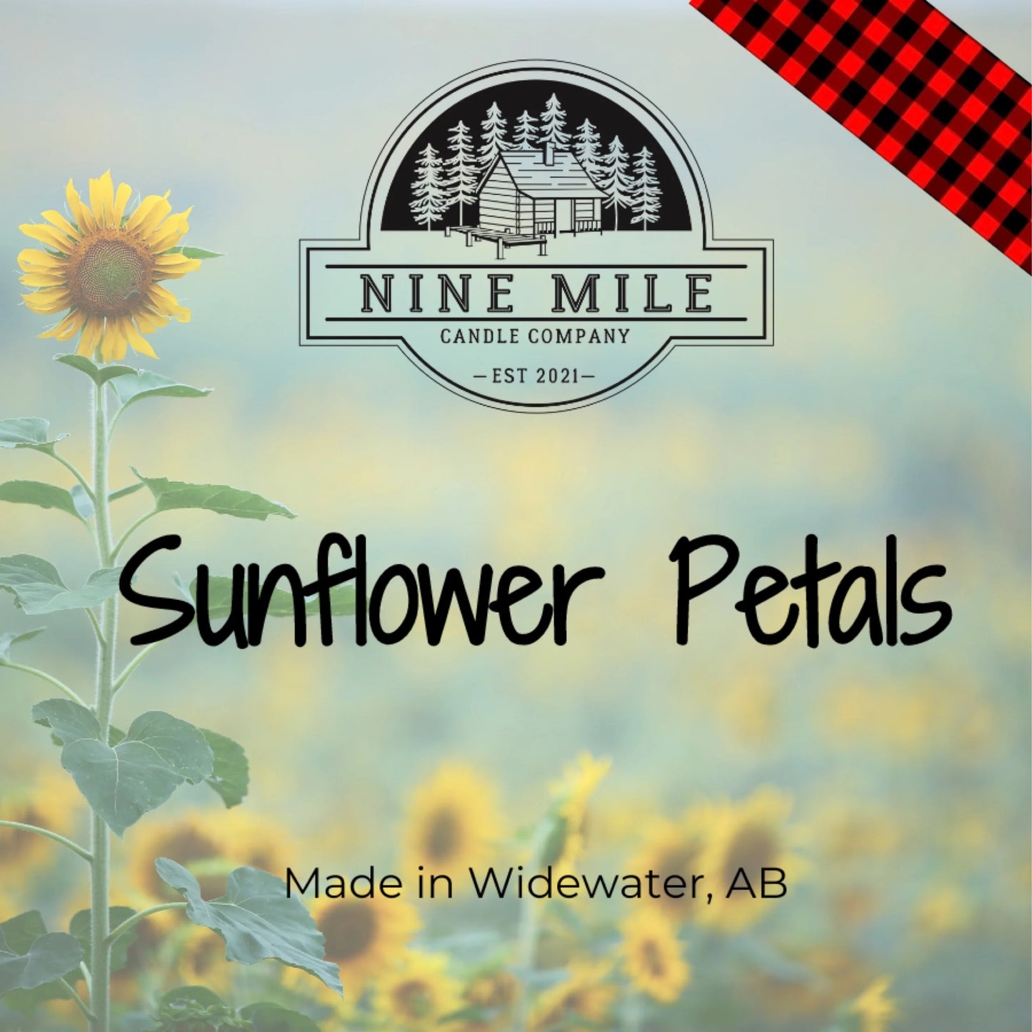 Nine Mile Sunflower Petals 14 oz Candle