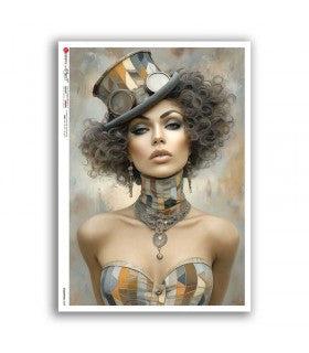 Paper Designs - Clockwork Muse A4 Rice Paper