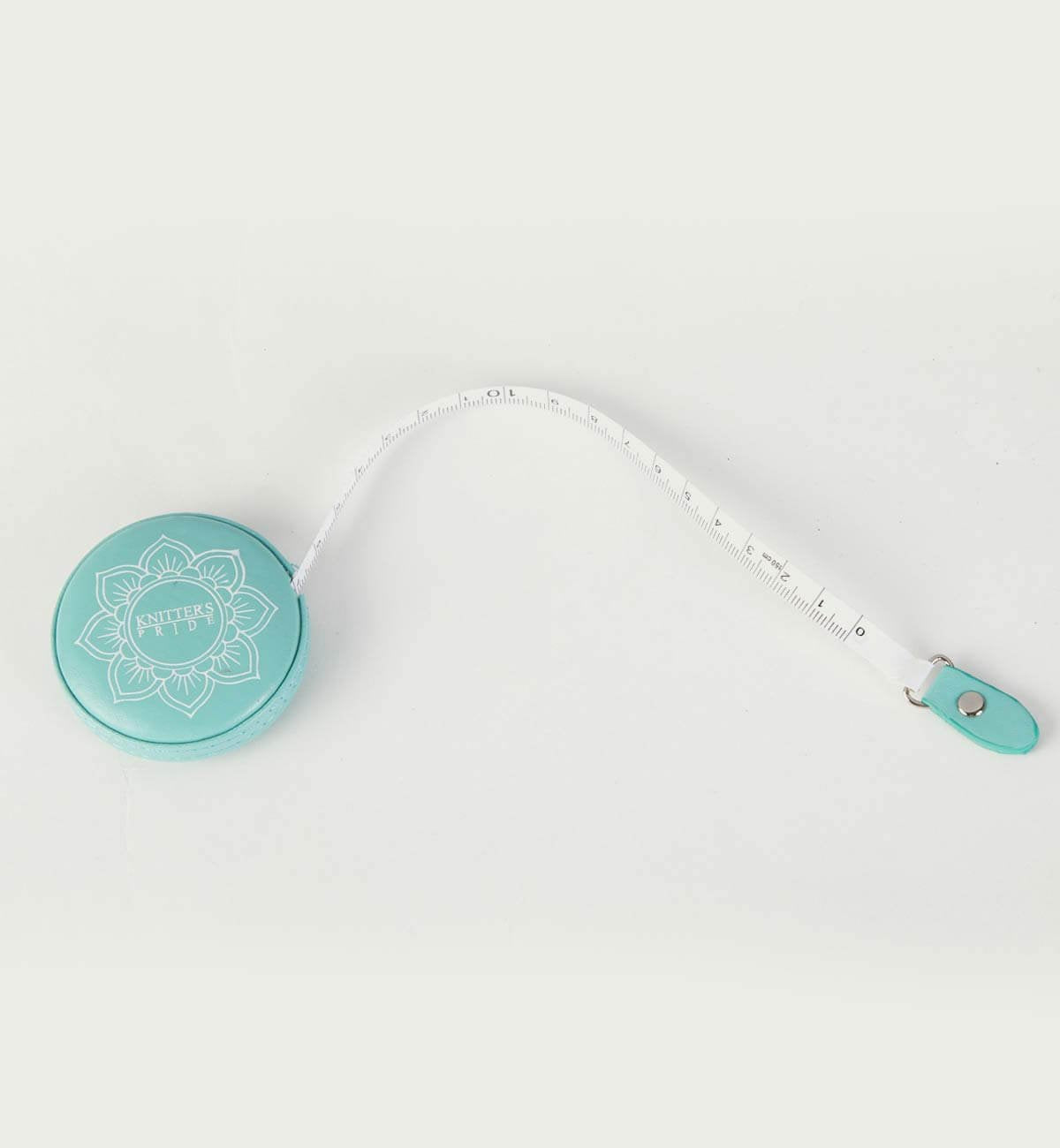 Knitters Pride : Teal Retractable Tape Measure