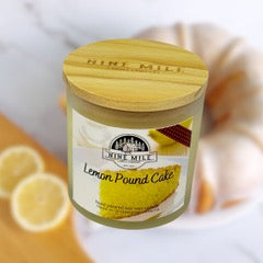 Nine Mile Lemon Pound Cake 14 oz Soy Candle