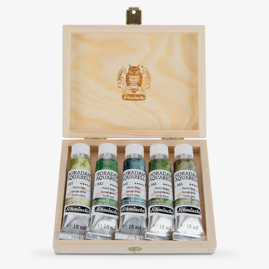 Schmincke HOradam Aquarelle Super Granulation Forest  Box