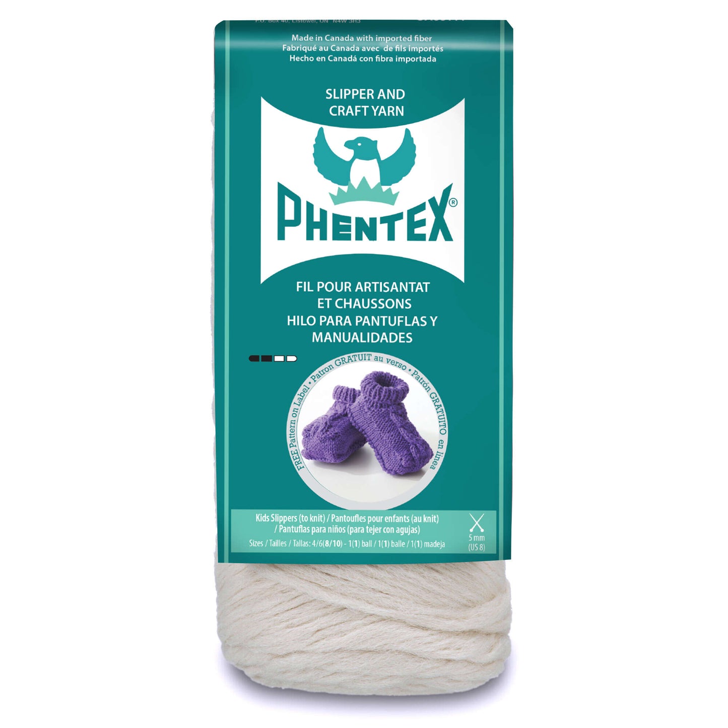 Phentex Slipper & Craft Yarn