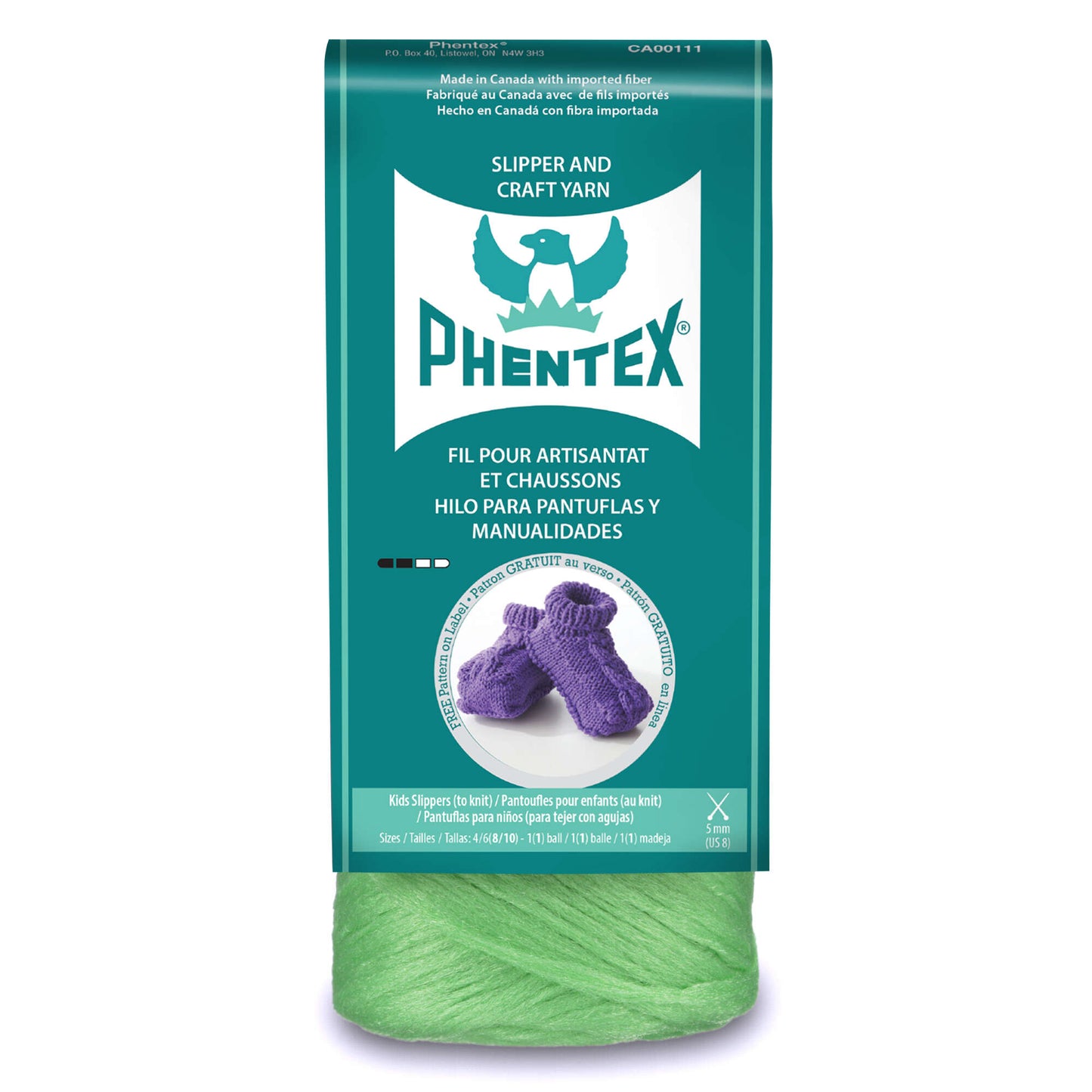 Phentex Slipper & Craft Yarn