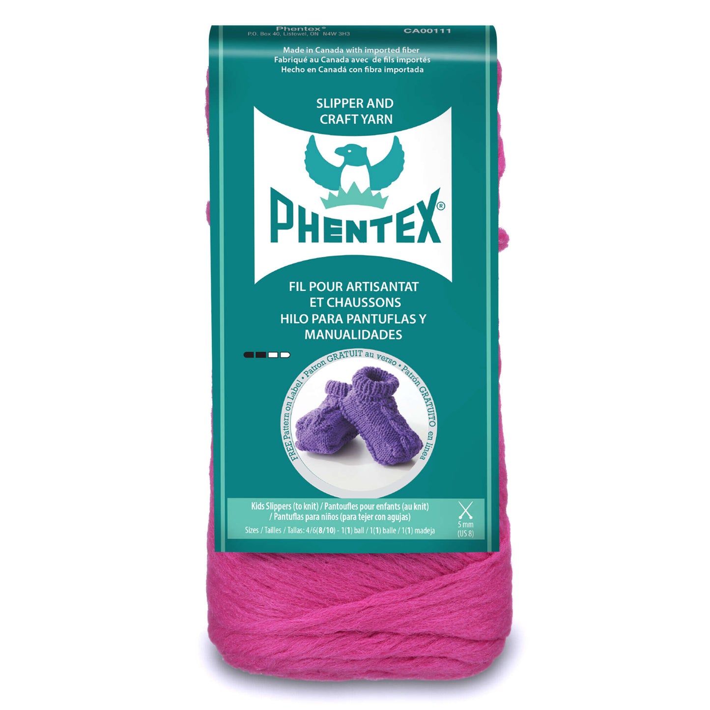 Phentex Slipper & Craft Yarn