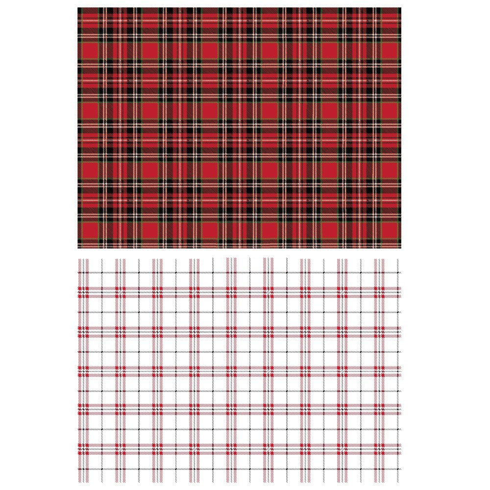 Re-Design With Prima® Decor Transfers – Gingham Red - 23x33"