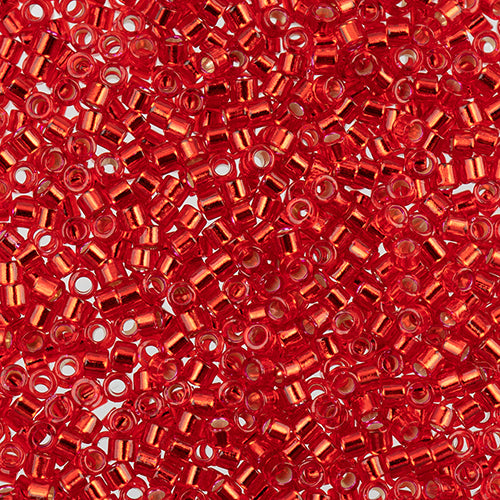 Miyuki Delica 11/0  Silver Lined Beads 5.2g