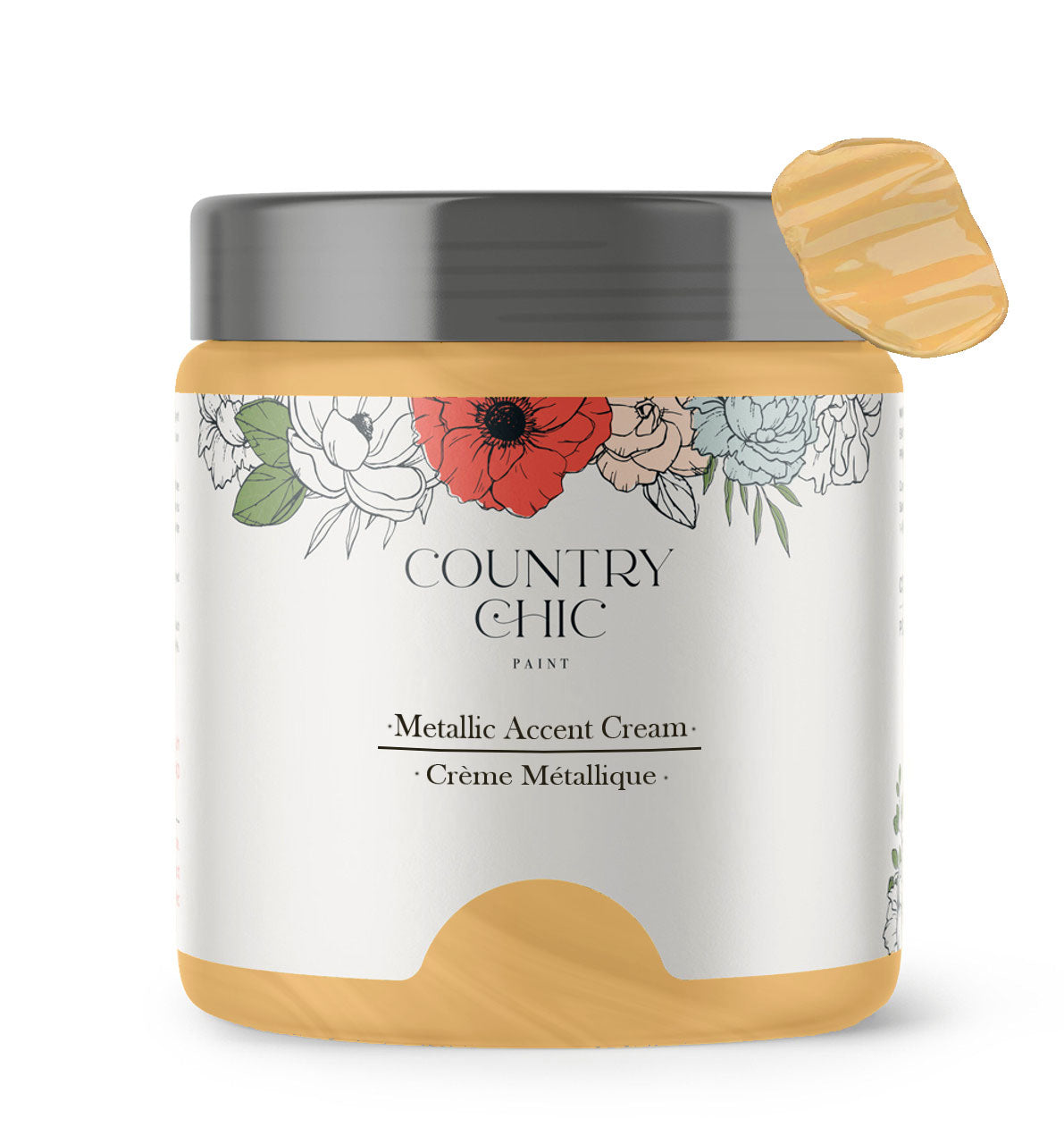 Country Chic - Metallic Cream