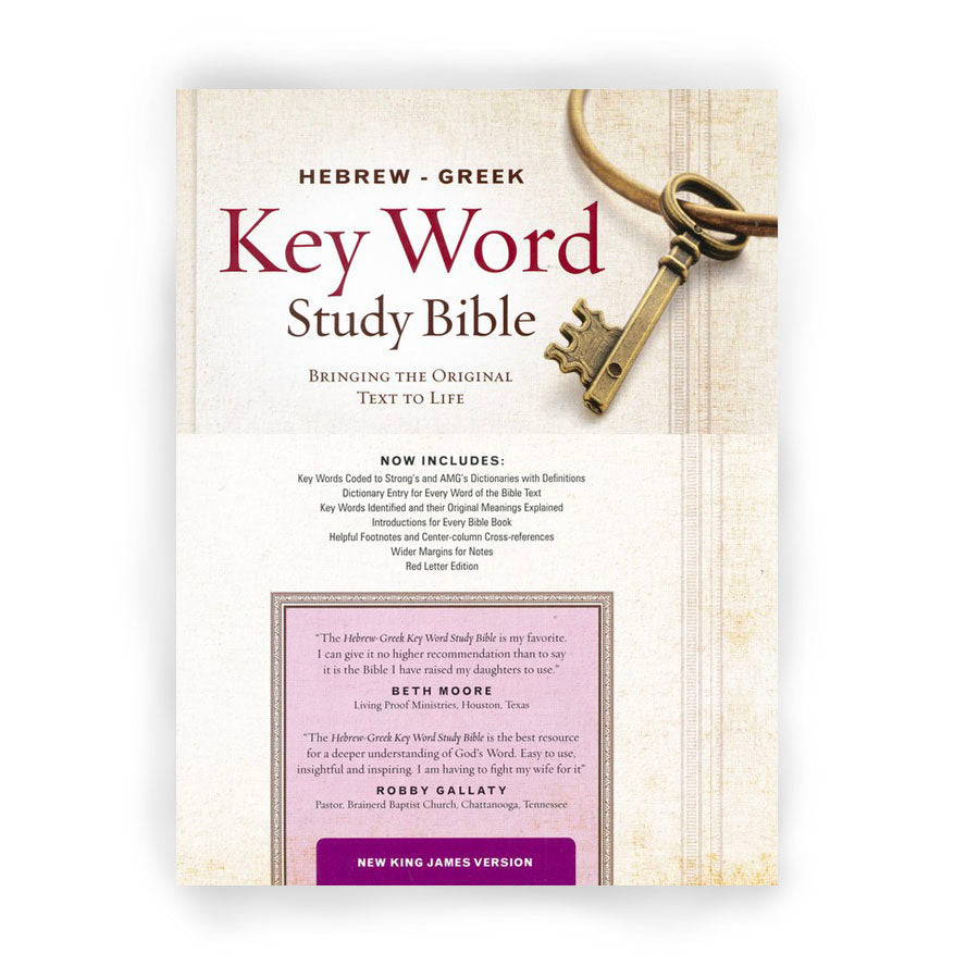 NKJV Hebrew-Greek Key Word Study-Hardcover
