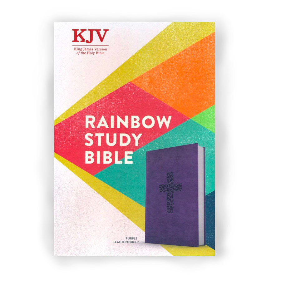 KJV STUDY BIBLE (FULL-COLOR)-PURPLE LEATHERTOUCH