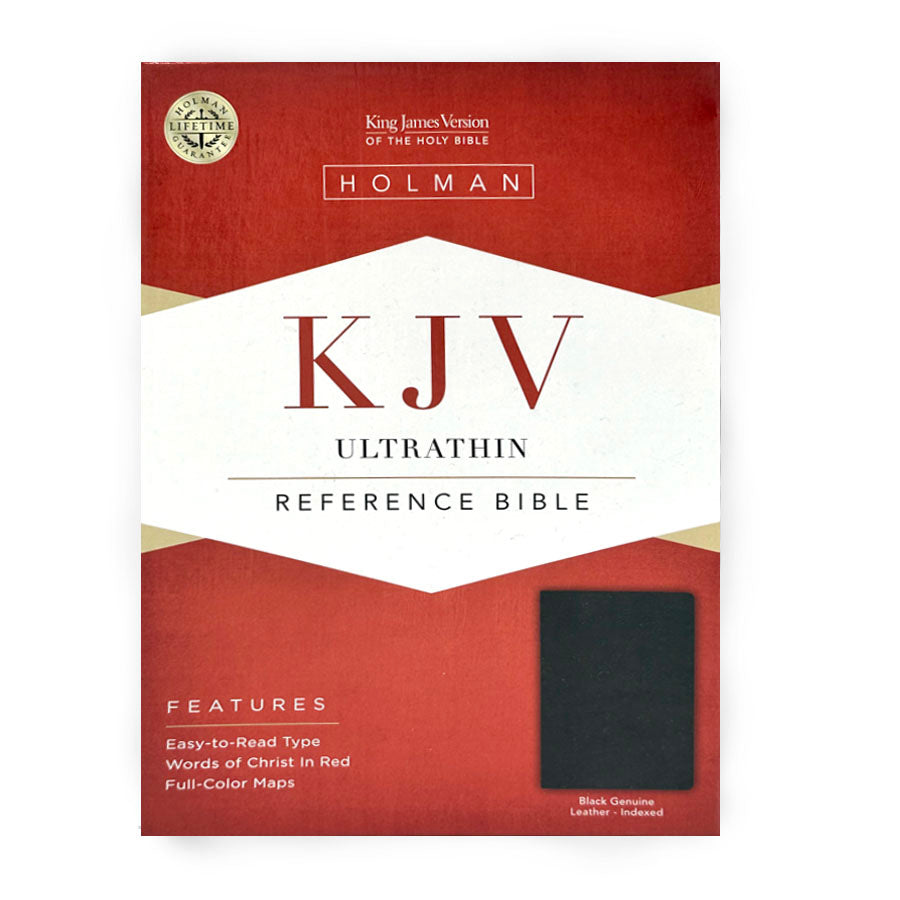 Ultrathin Reference Bible - King James Version